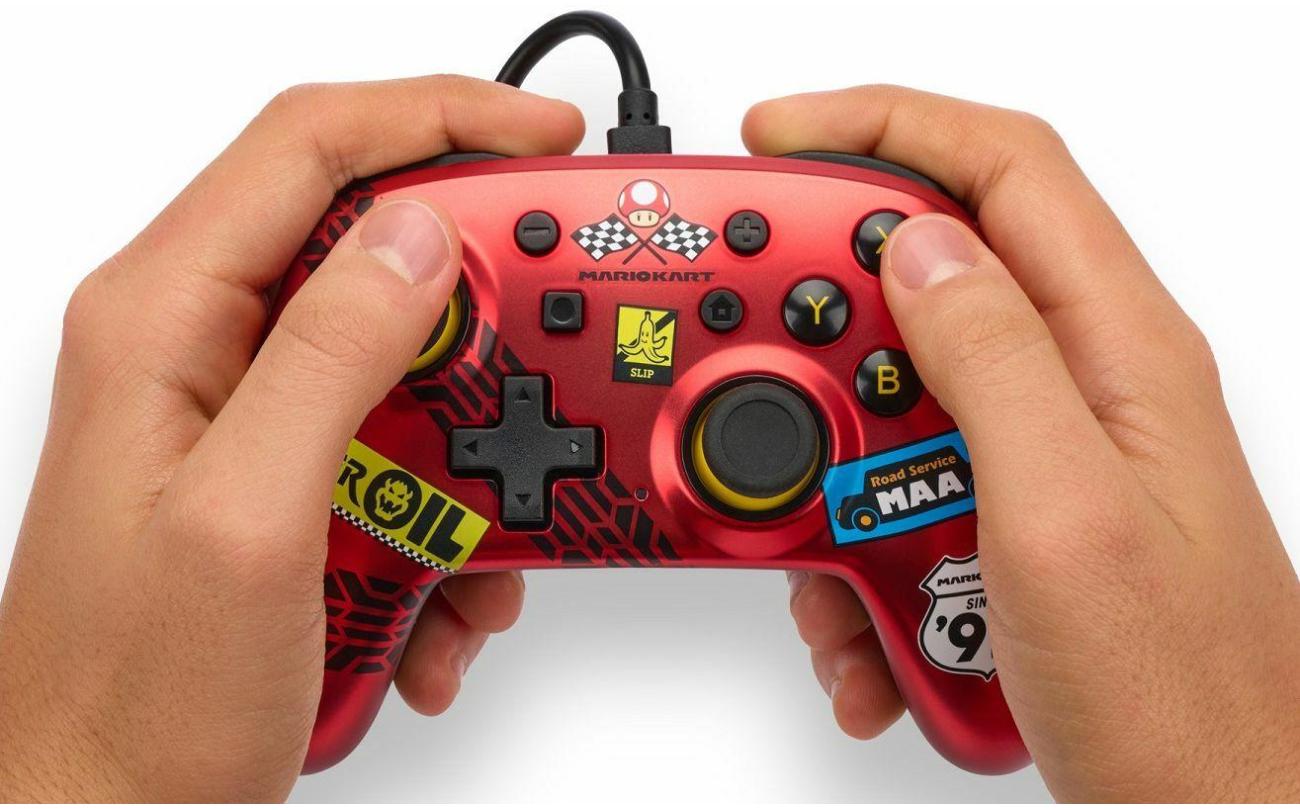 Switch Power A Wired Nano Controller Mario Kart Me