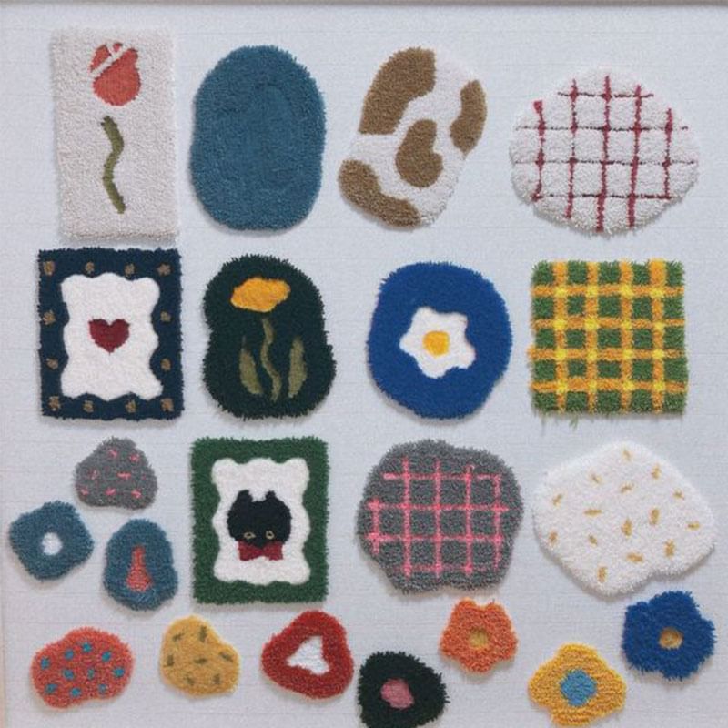 Embroidery Kingdom - DIY naaiset voor een cartoon-garenonderzetter (verschillende ontwerpen)