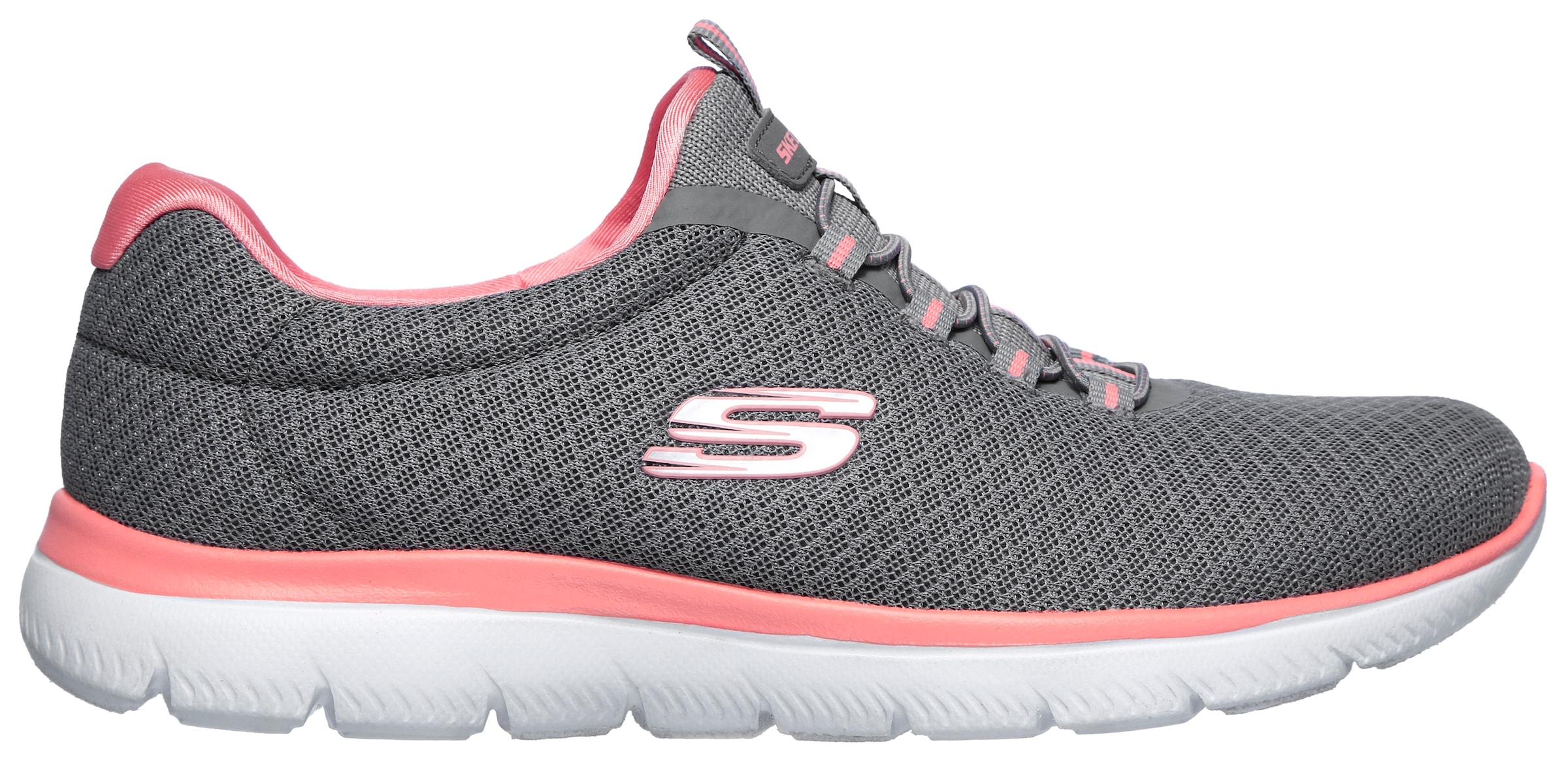 Skechers Slip-On Sneaker »SUMMITS«  Freizeitschuh, Komfortschuh mit stossdämpfender Zwischensohle