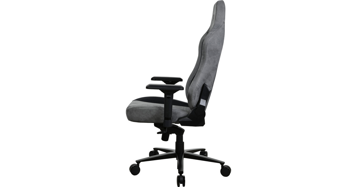 ArozziVernazza Supersoft Fabric - Anthracite gamestoel  (Antraciet)