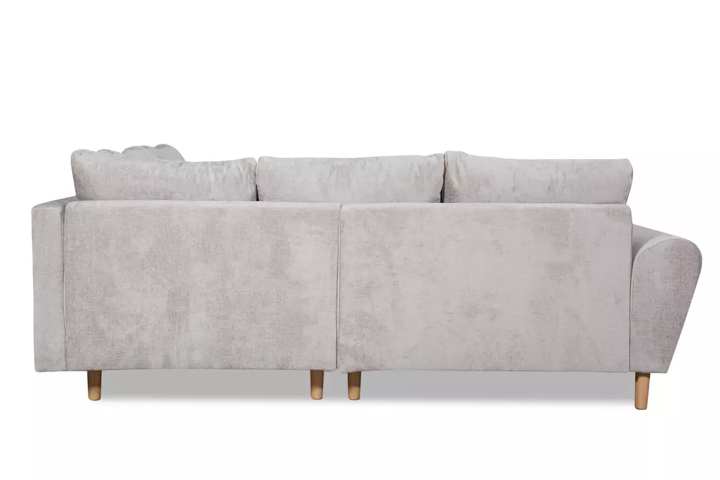 Ecksofa mit Hocker Rice