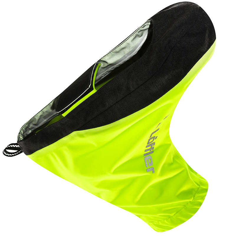 Loeffler overschoenen Cycling Overshoes GTX Active Neon geel