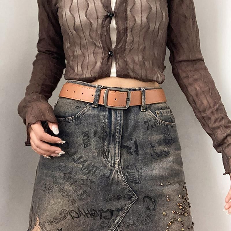 Ayame - Kunstleren riem