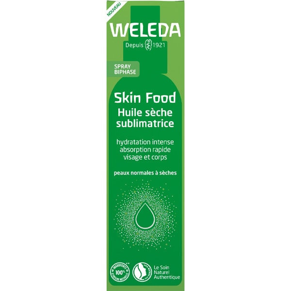 Huile sèche sublimatrice bio - Skin Food - Corps & visage - 100 ml