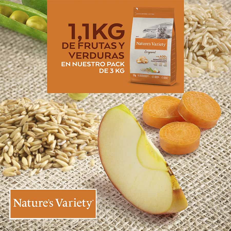 Ração Nature's Variety Original para Gatos Adultos com Sabor de Frango
