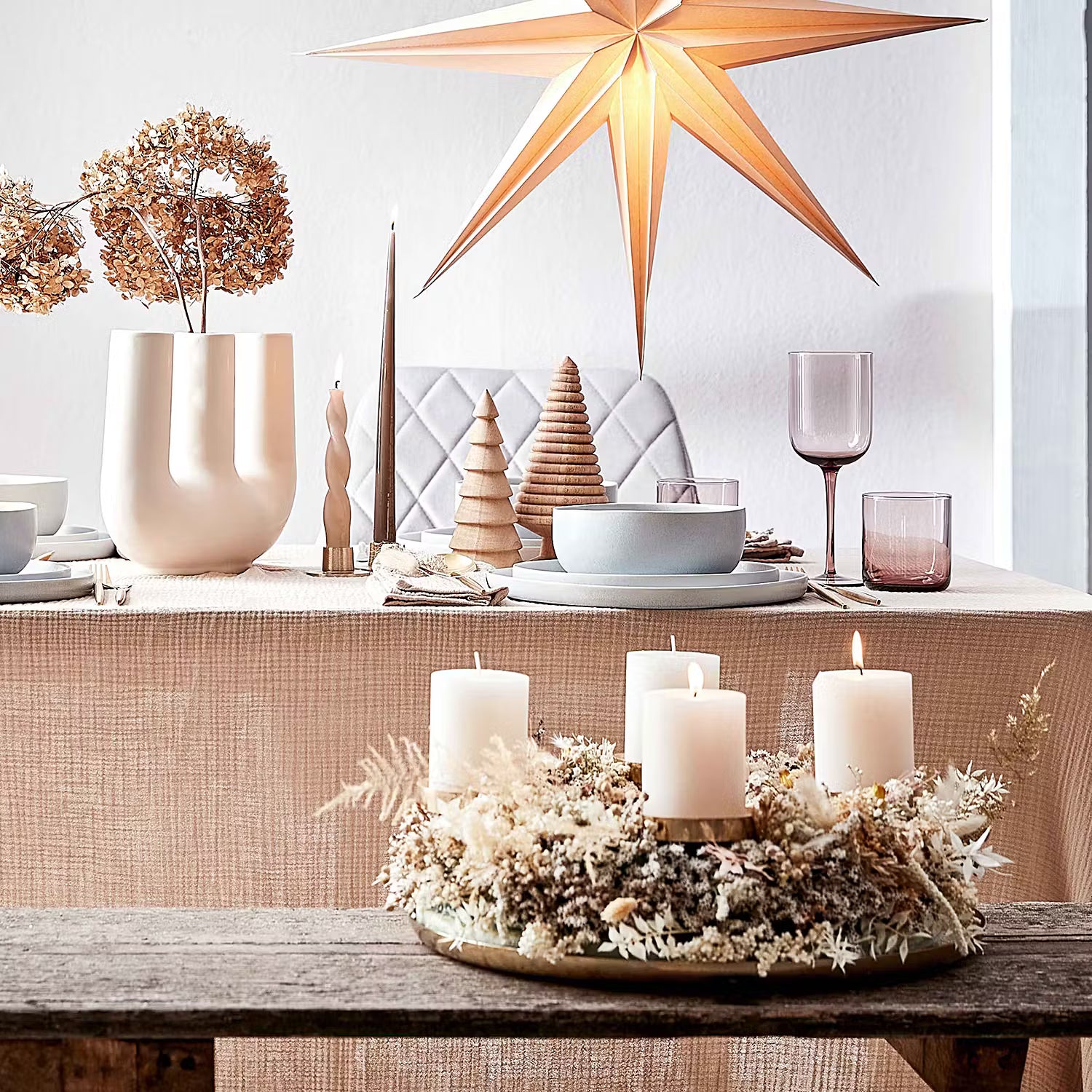 ADVENT Kerzenpick 4er-Set