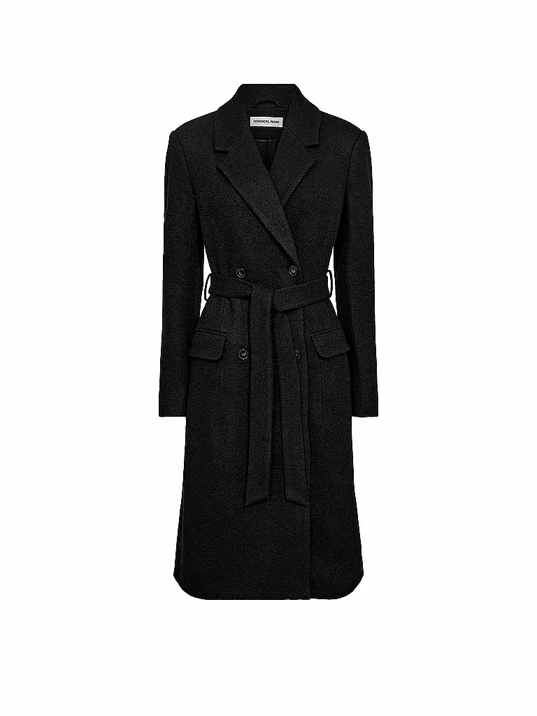 DESIGNERS REMIX Wollmantel AGNES schwarz