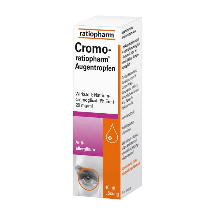 Cromo-ratiopharm® Augentropfen, 10 ml