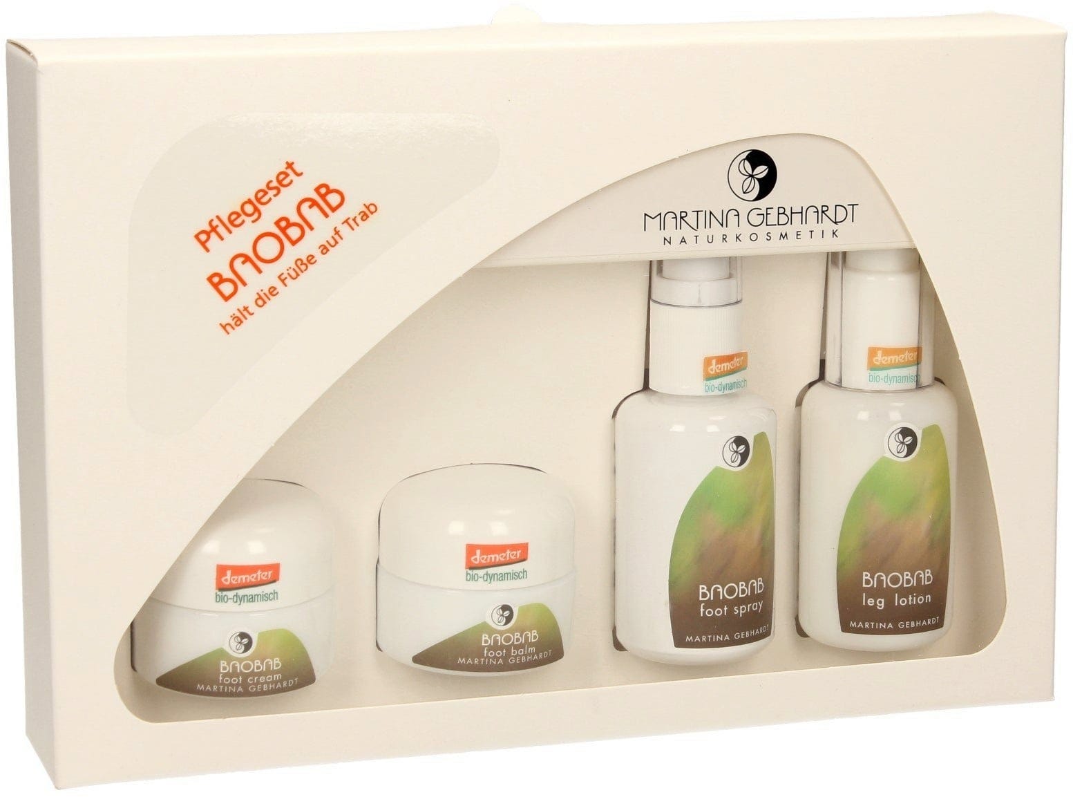 Martina Gebhardt  Happy Feet Care Set, 1 Set