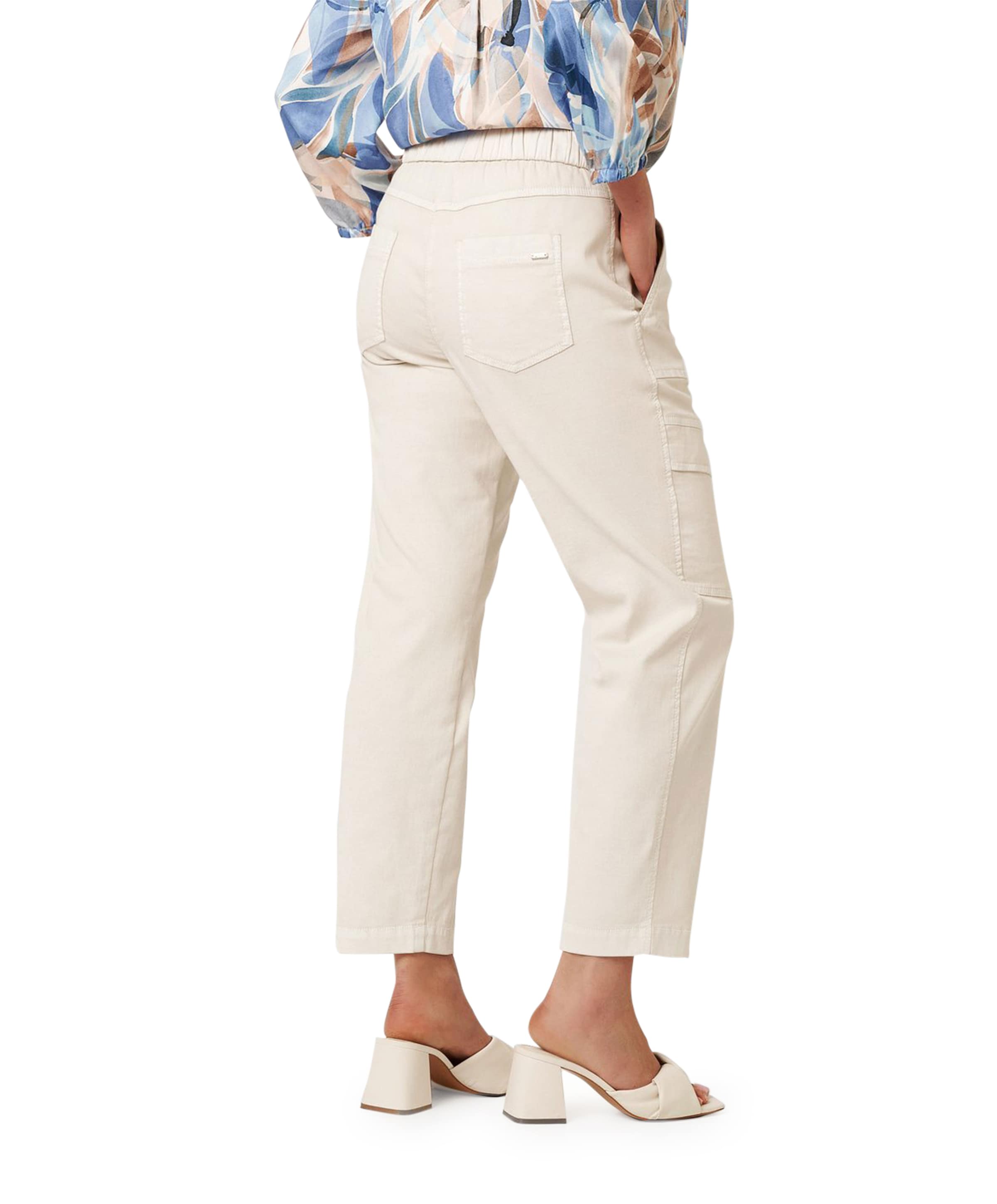 Toni Sue Cargo 7/8 dames broek beige