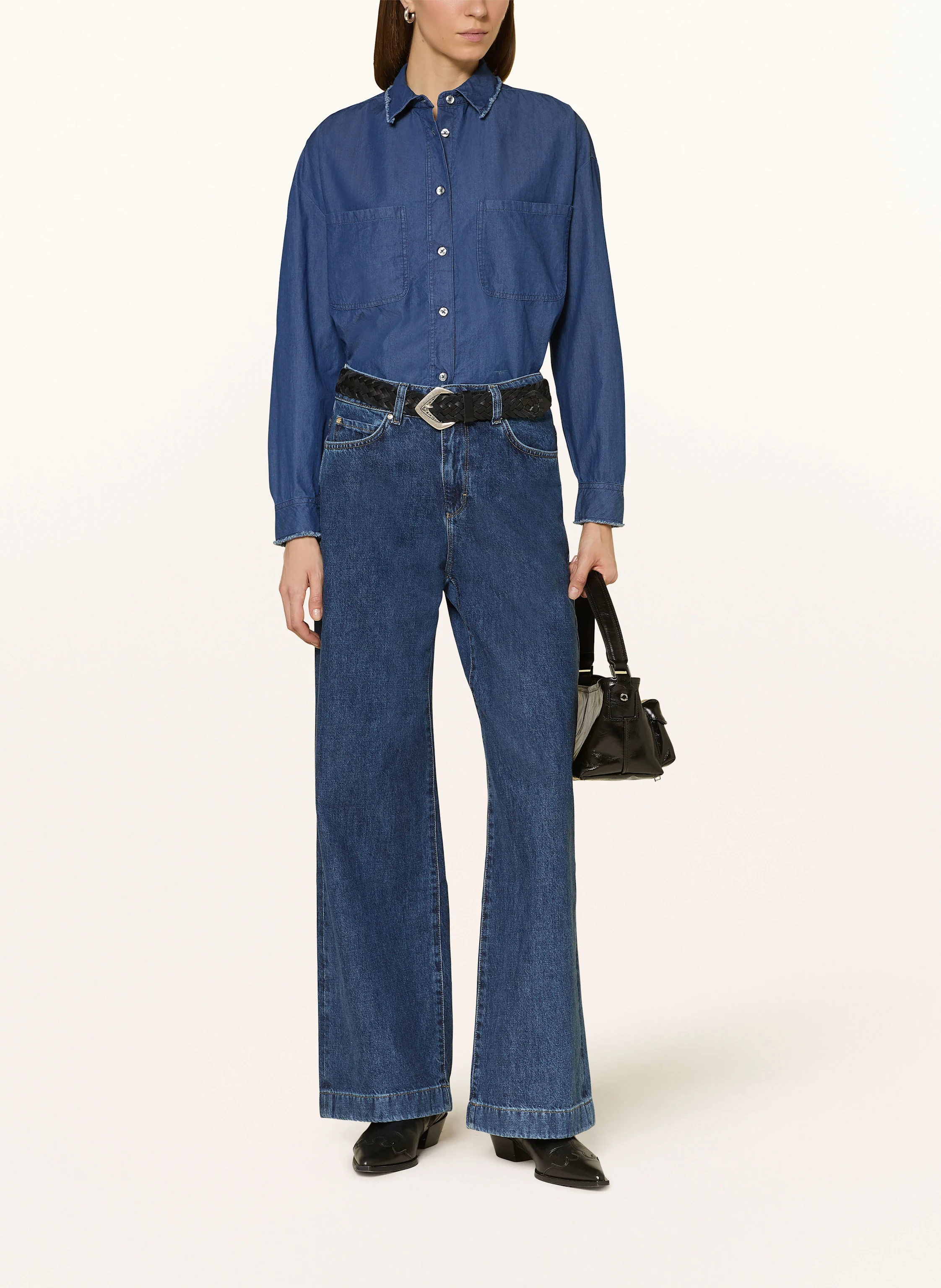 lilienfels Jeansbluse