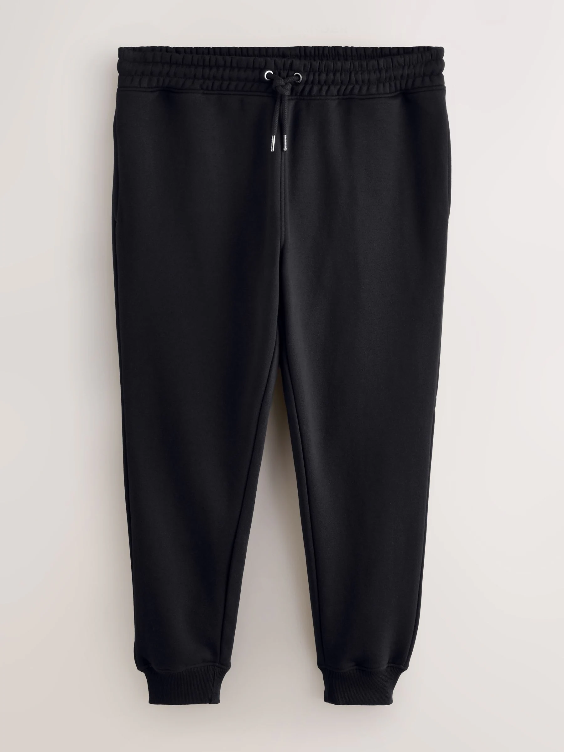 Zwart/Leisteen grijs - Straight Fit Cotton Rich Jersey Joggers 2 Pack