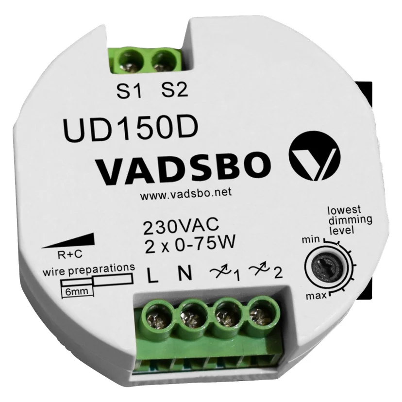 Dimmer 2x75 W