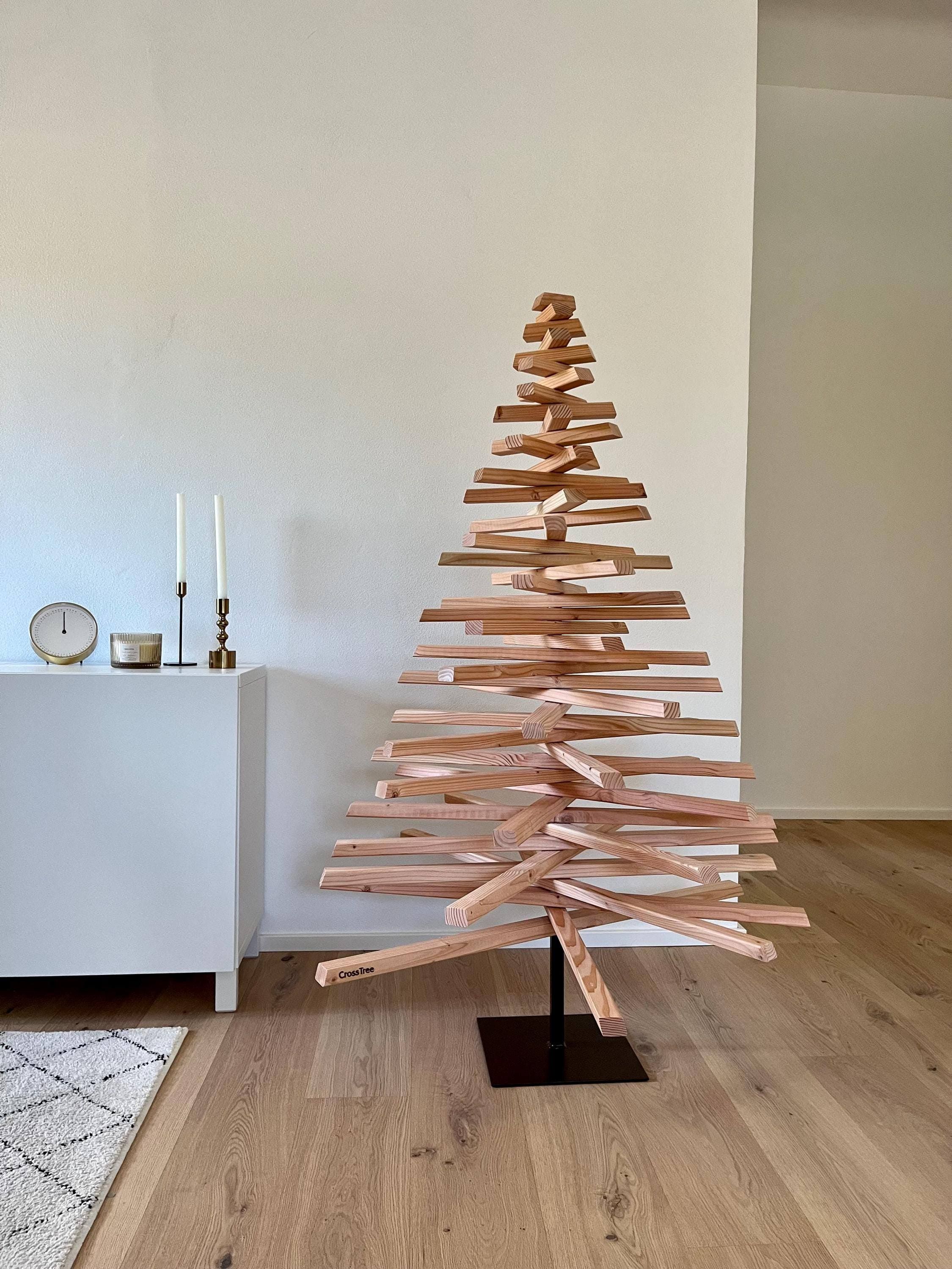 Holz Weihnachtsbaum vers. Größen, CrossTree, Der nachhaltige Christbau