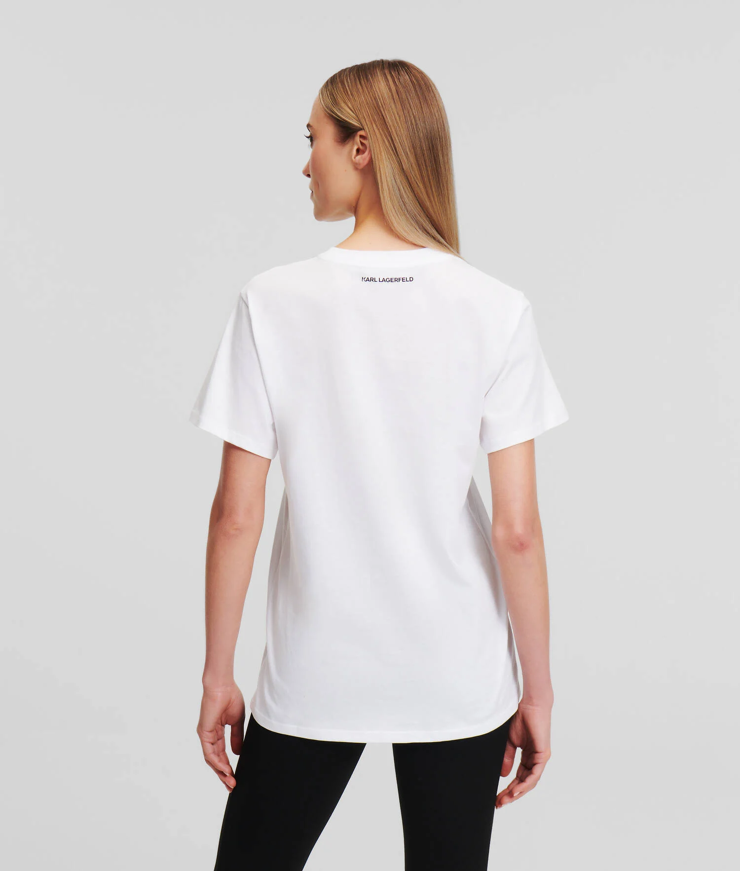 T-SHIRT AVEC ÉCUSSON IKON - Blanc