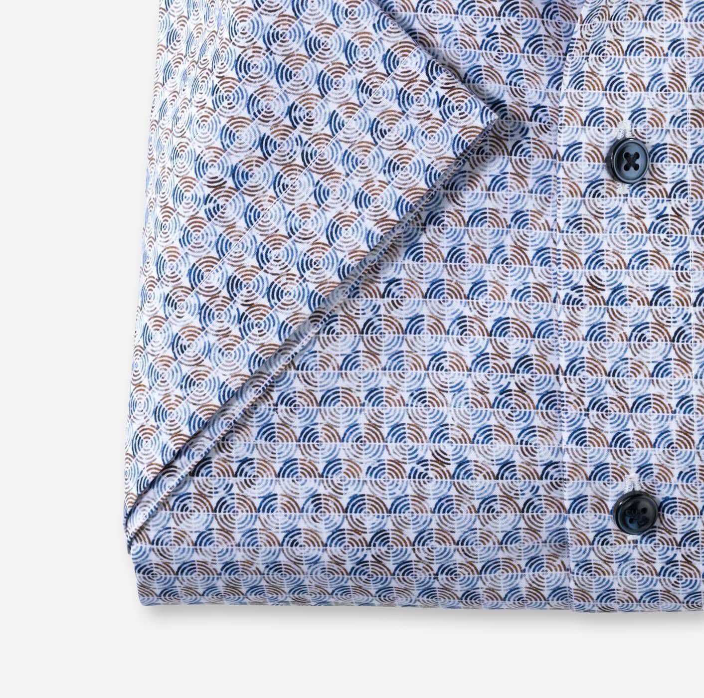 OLYMP| Herren Hemd LUXOR Modern Fit Kurzarm