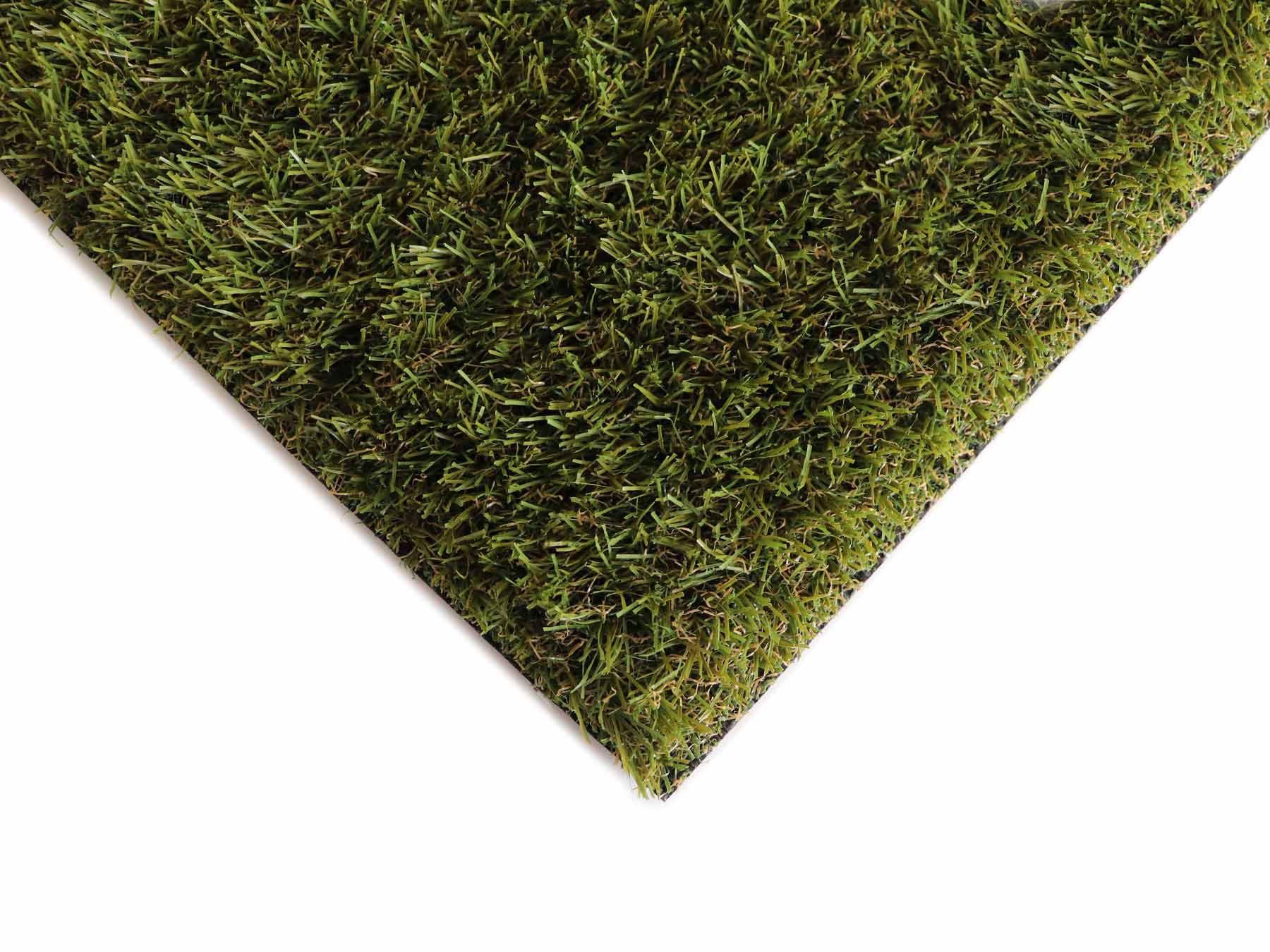 Primaflor-Ideen in Textil Kunstrasen »Kunstrasen KORSIKA« rechteckig 32 mm Höhe natürliche Optik, mit Drainagefunktion, für Balkon, Terrasse & Garten