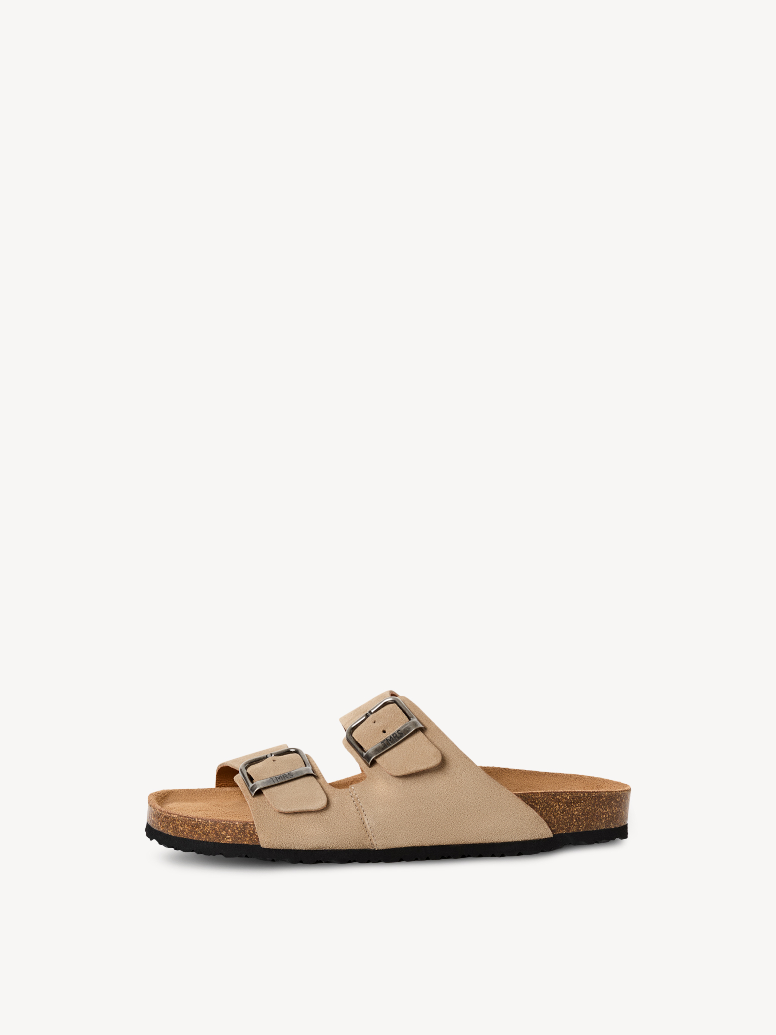 Leren Slipper - beige