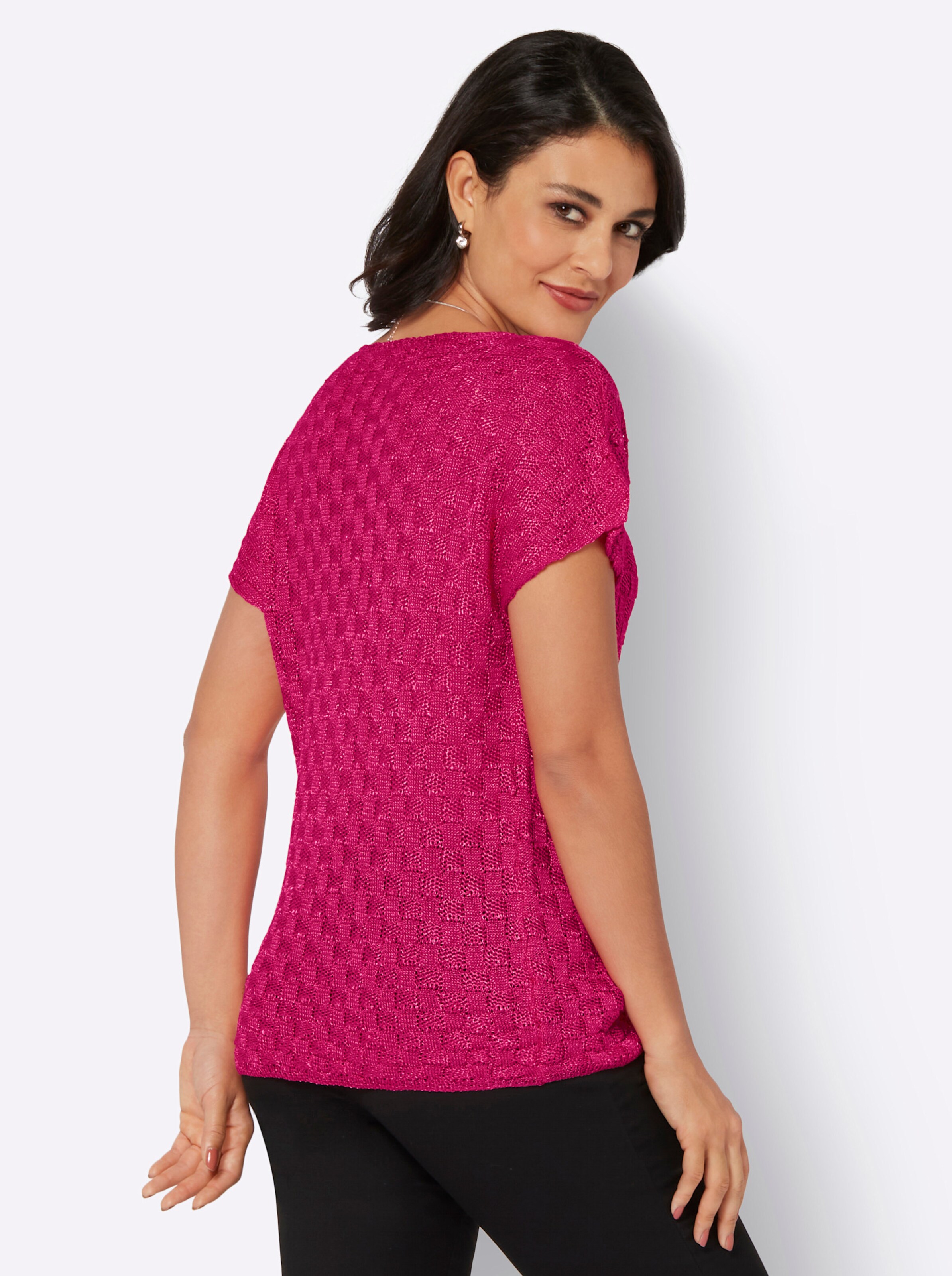Pullover in pink