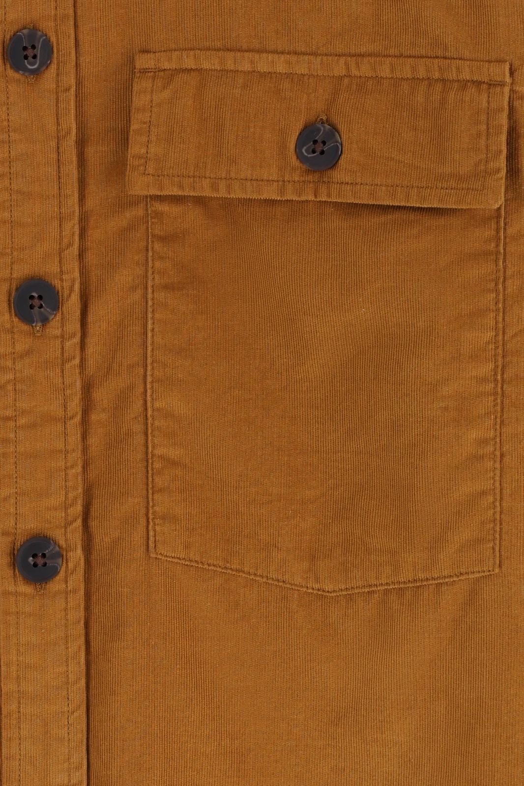 Bruin corduroy overhemd