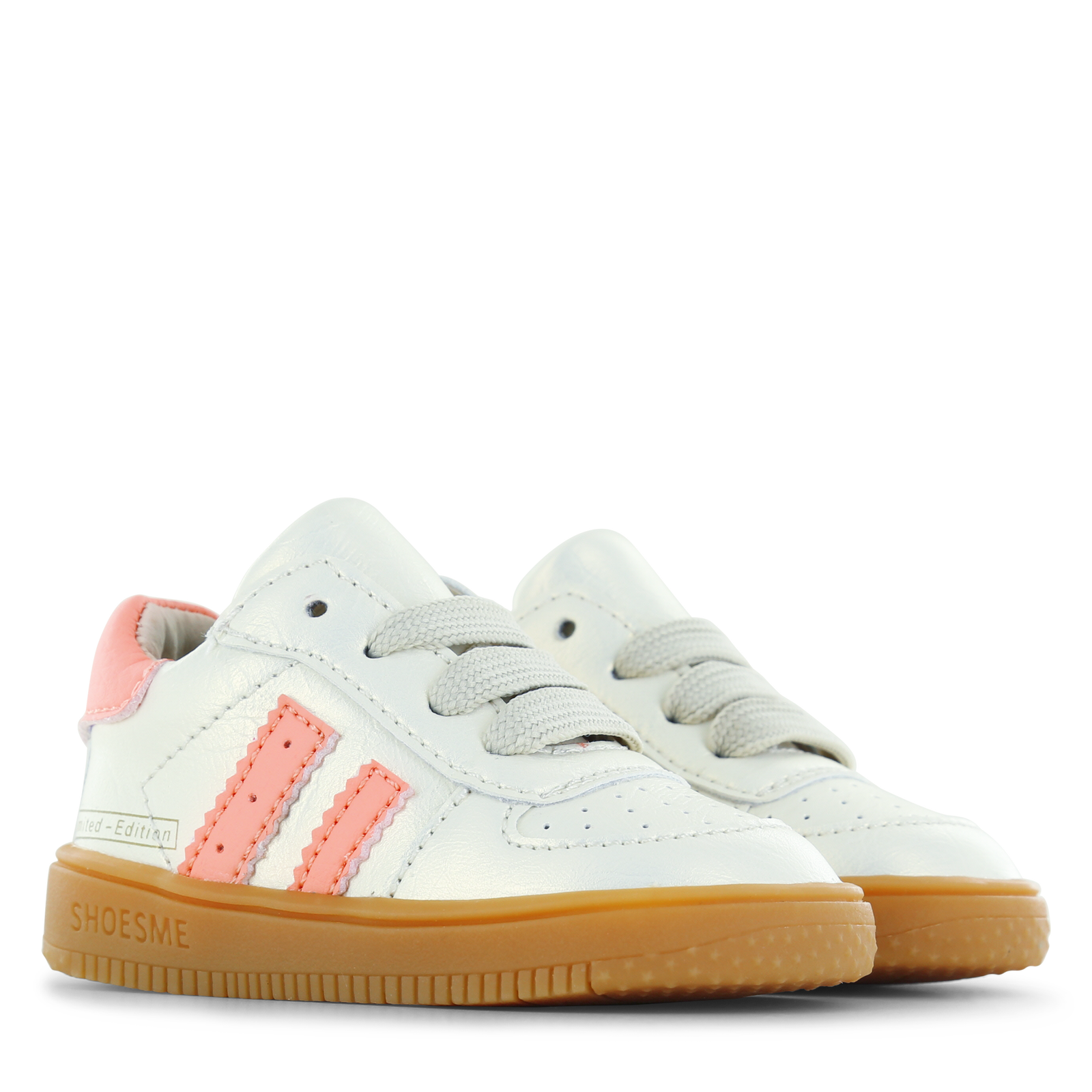 Shoesme goud sneakertje Metallic, Microfiber leer | Meisjes schoenen
