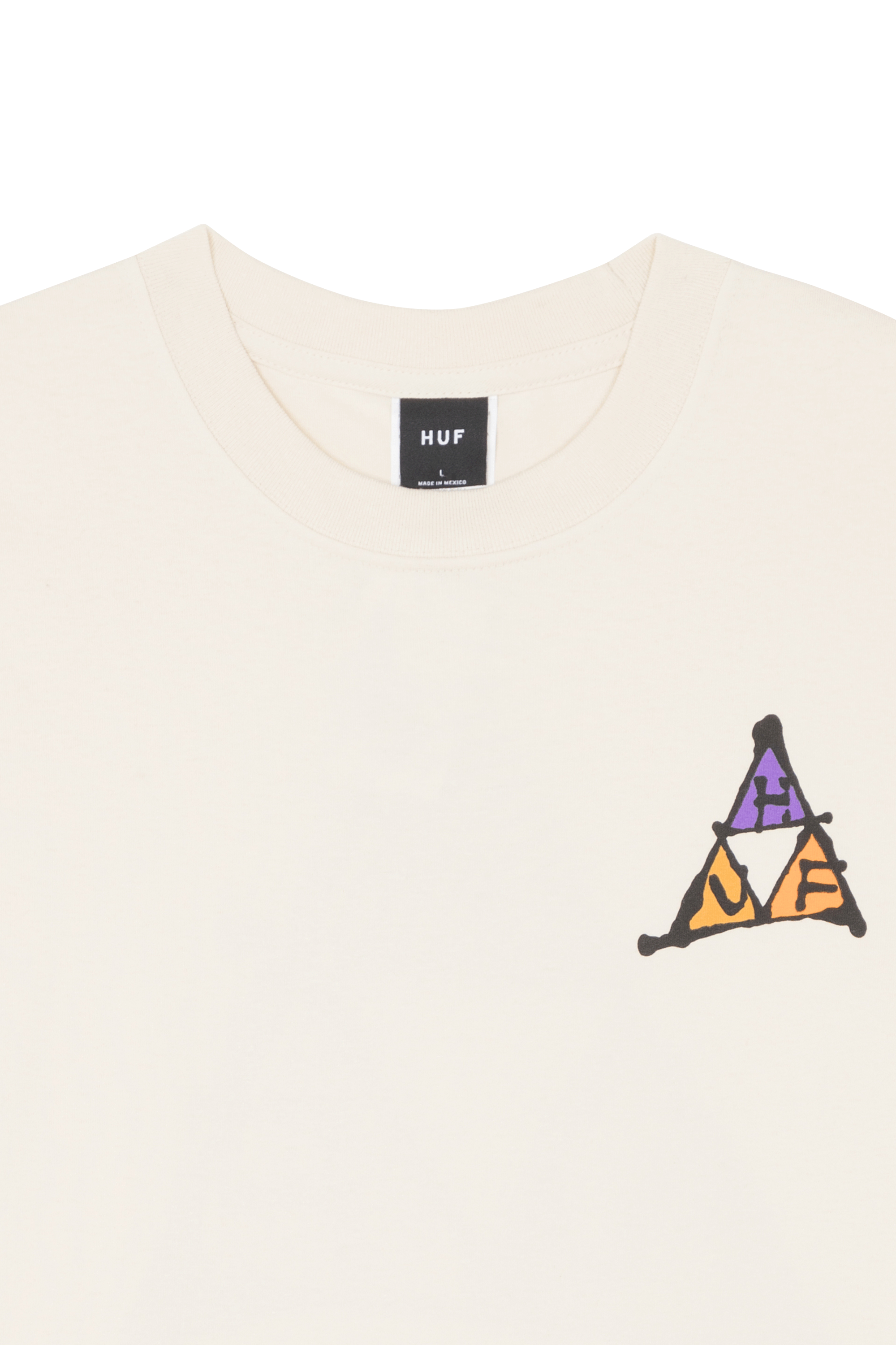 HUF T-shirt NO-FI TT SS BONE Beige