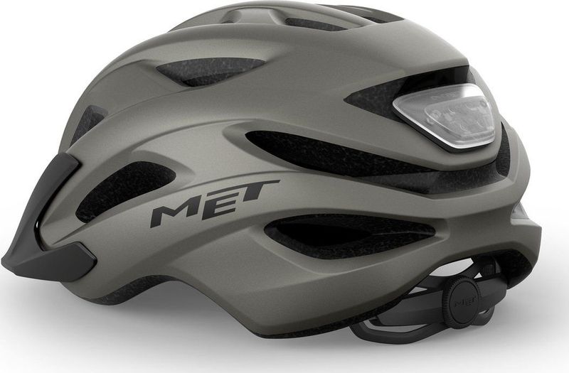 MET - Crossover - Fietshelm - Zwart - Polycarbonaat - Veiligheidsontwerp