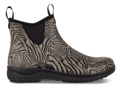 Green Comfort Rain Rafaell Gummistøvle Zebra Taupe 741001Q63