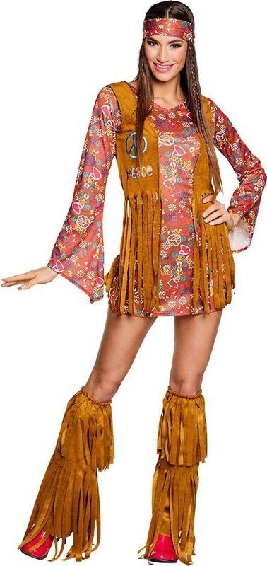Boland Kostuum Hippie hottie Volwassenen Hippie 60' & 70' Hippie & Flower Power
