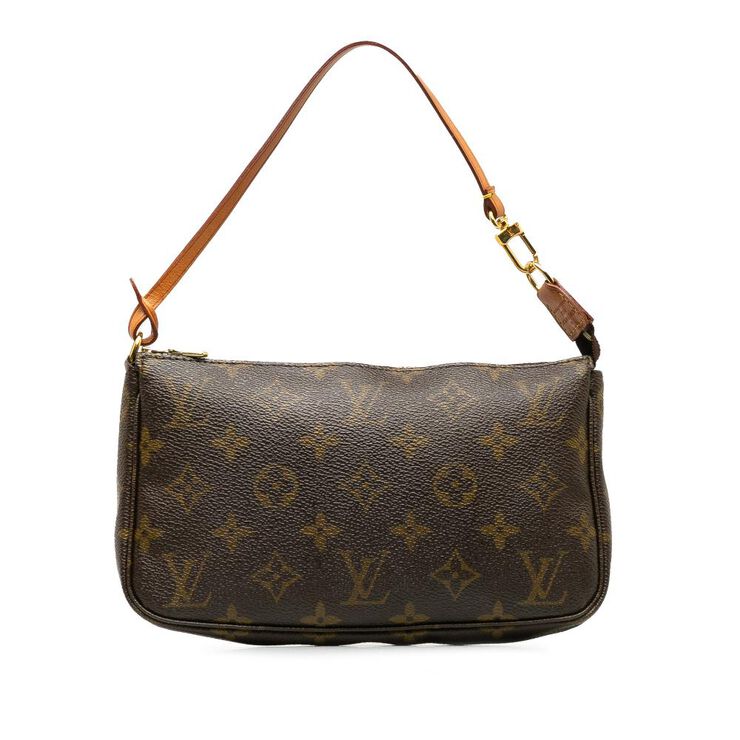 Louis Vuitton Vintage Louis Vuitton Pochette Accessoires Brown