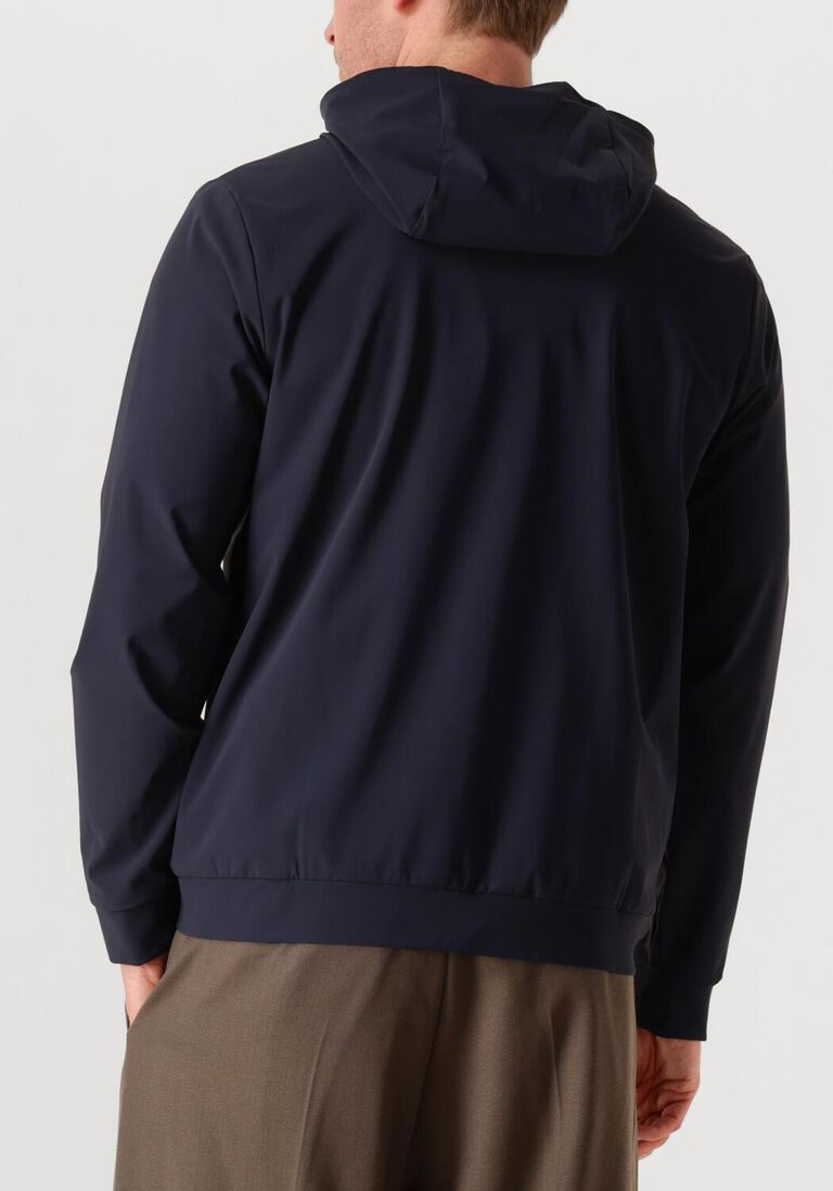 donkerblauwe ferilli vest tech fz hoodie