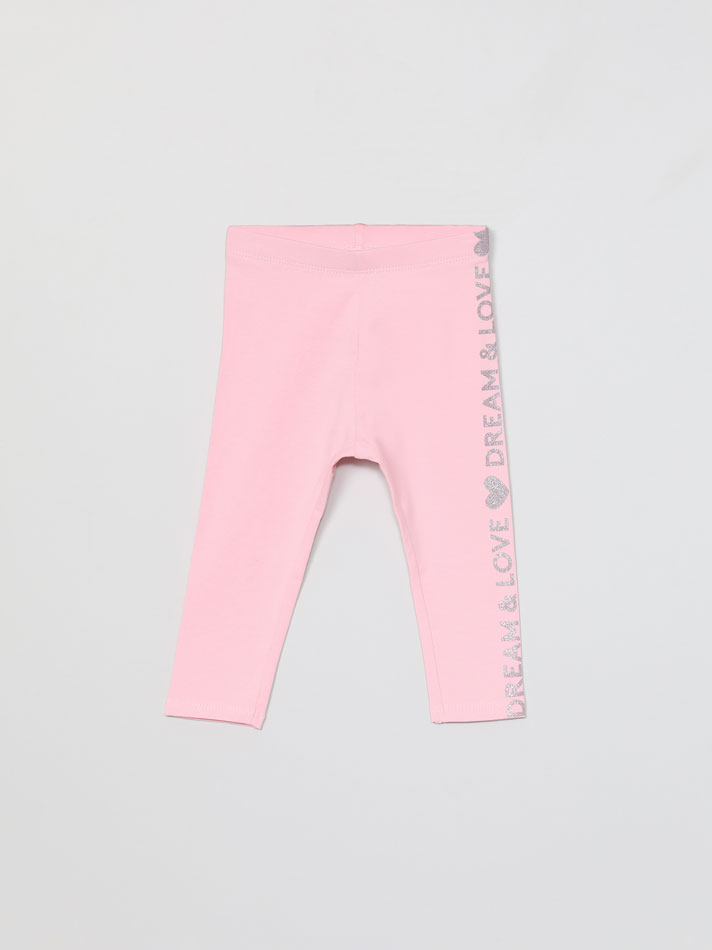 Pacote com 6 leggings compridas - Lavanda