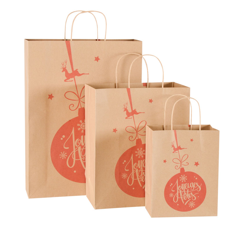 Sac cadeaux 'Boule de noël'