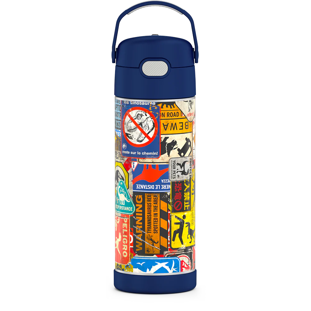 16oz FUNTAINER® WATER BOTTLE JURASSIC WORLD