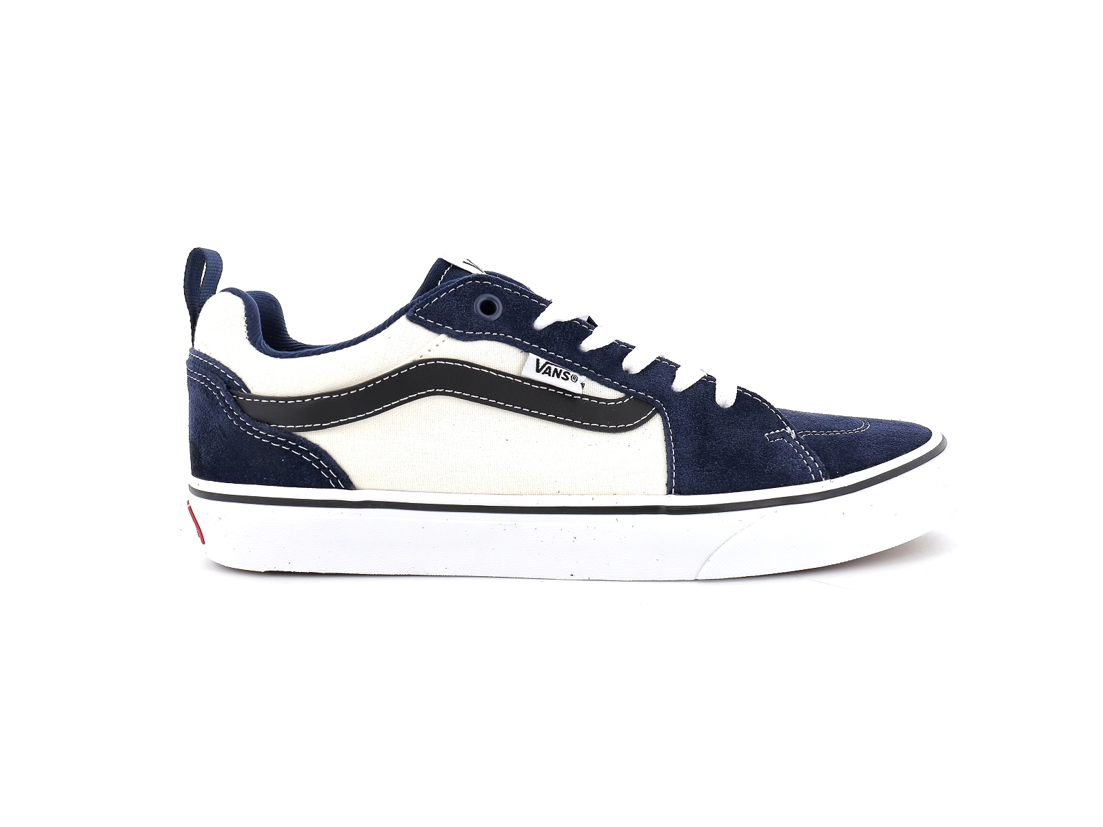 Vans-MN FILMORE RETRO Matières combinées Bleu Beige