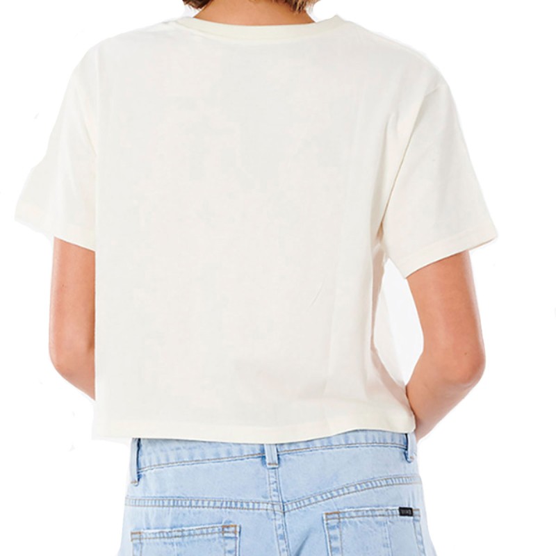 T-Shirt Femme Rip Curl Golden State Crop 2021 - The Corner Shop