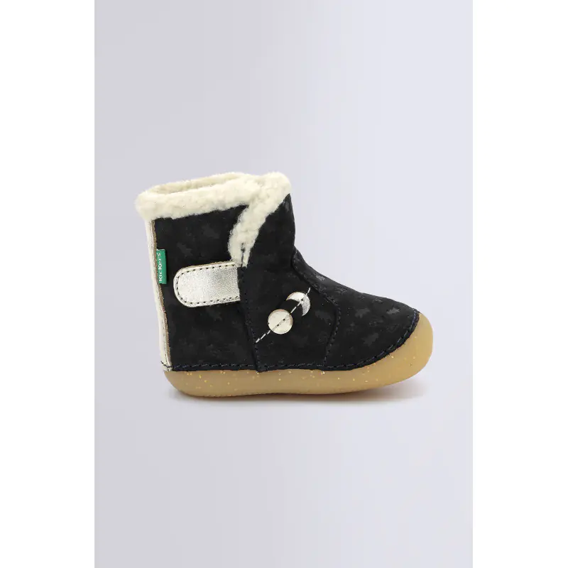 SO WINDY MARINE OR FANTAISIE BOOTS Cuir Fille