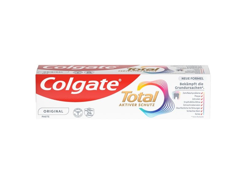 Colgate Zahnpasta Total Original 75 ml Zahnpflege für eine gründliche Reinigung und einen gesunden Mundraum