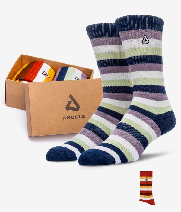 Anuell Liner Gift Box Socken US 6-13 (multi)