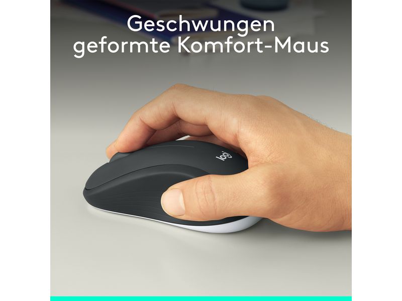 Logitech Tastatur-Maus-Set MK540 Advanced CH-Layout, für Wi Set aus Wireless-Tastatur und -Maus mit bis zu 3 Jahren Batterielaufzeit für PC und Laptop
