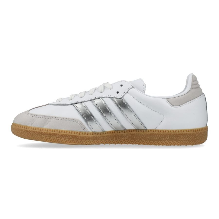 adidas Originals Samba OG - Blanc/Argenté/Gris Femme