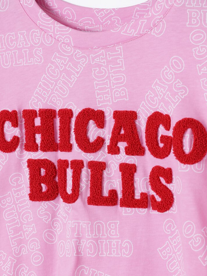 Camisa do Chicago Bulls da NBA - Rosa Chiclete
