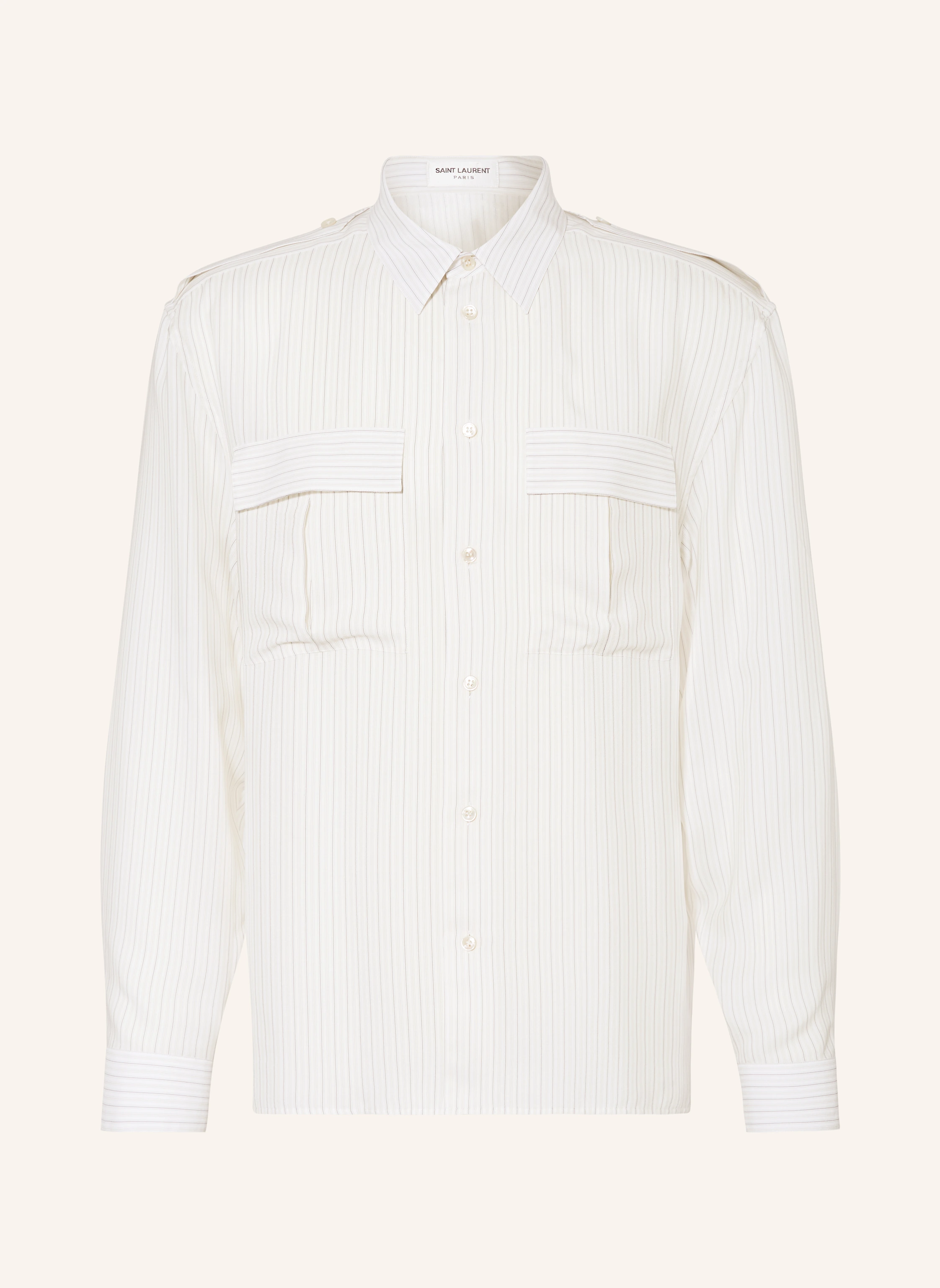 SAINT LAURENT Seidenhemd Comfort Fit