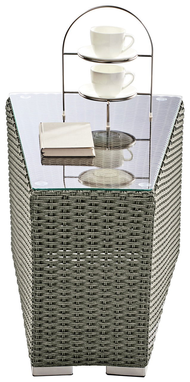 Ambia Garden Seitentisch MONACO SMOKY