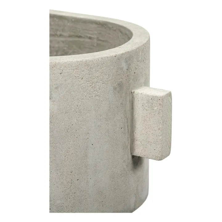 Serax Jardinière Oval en béton  | Gris