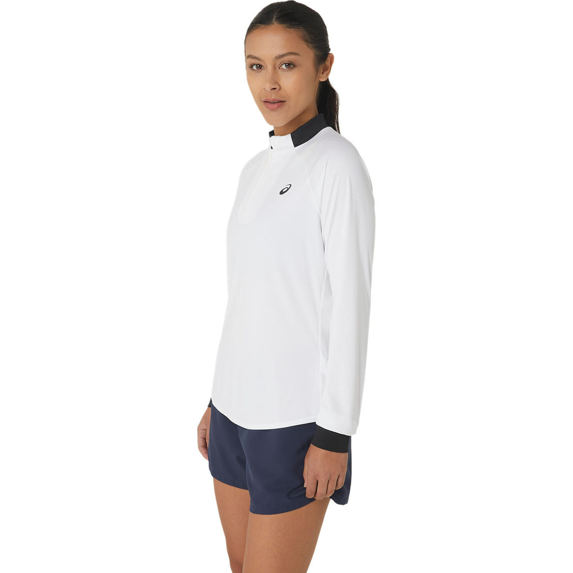 ASICSCOURT LS ZIP TOP Lady