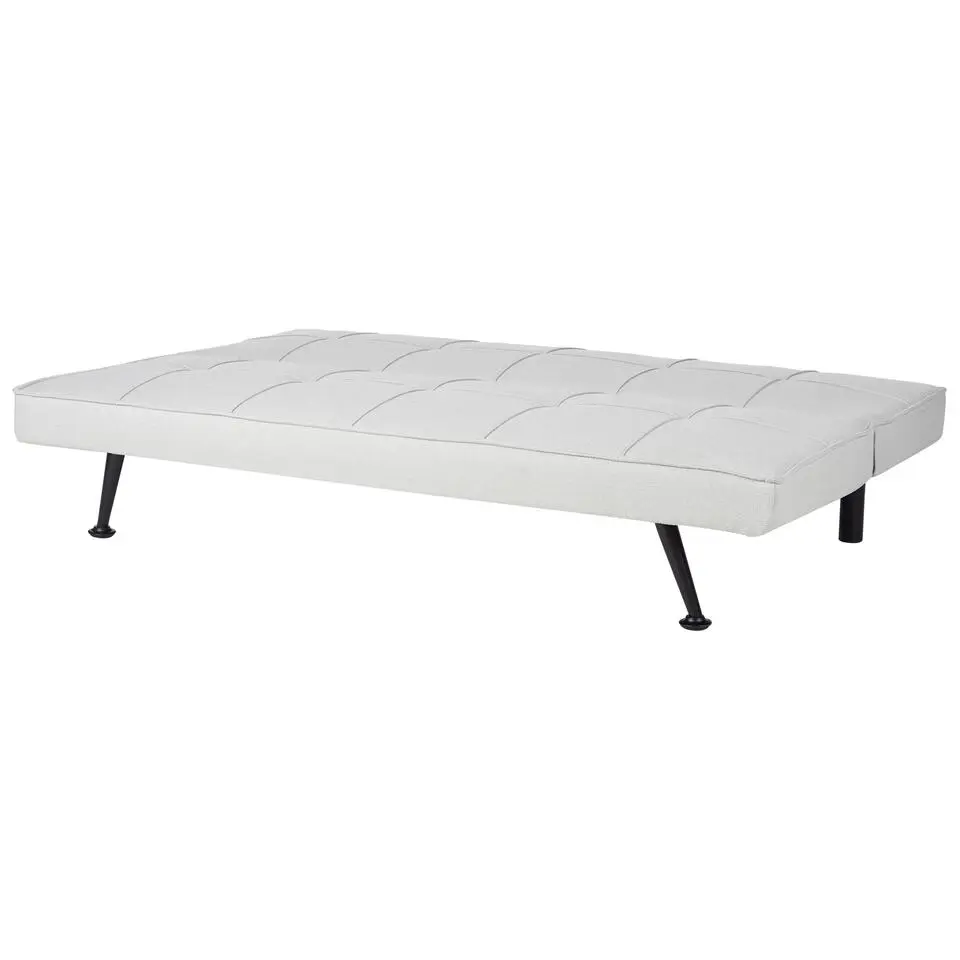 HASLE - Slaapbank 3-zits - Lichtgrijs - Polyester