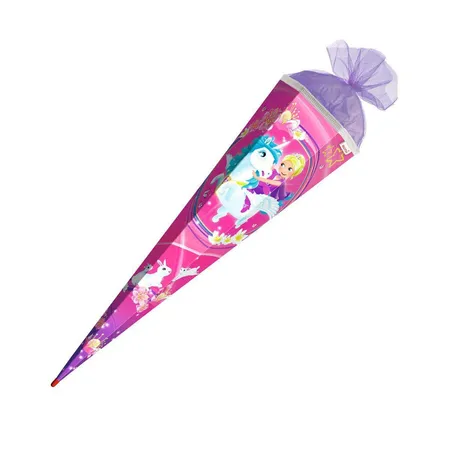 Roth Schultüte Kuscheleinhorn 85cm 6-eckig