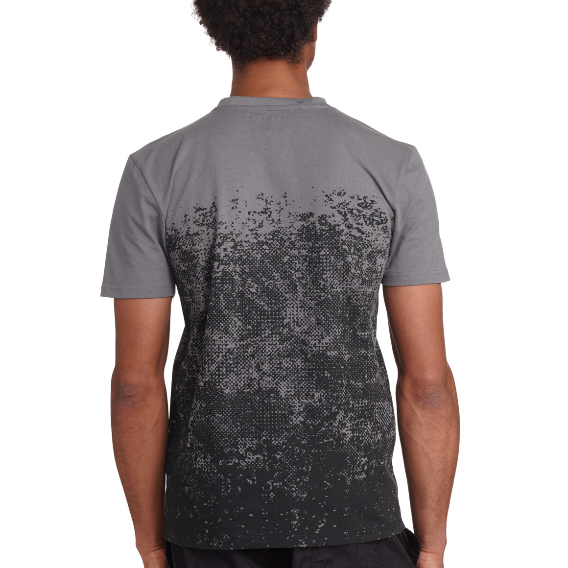 VanVaan Herren T-Shirt mit Print dunkelgrau