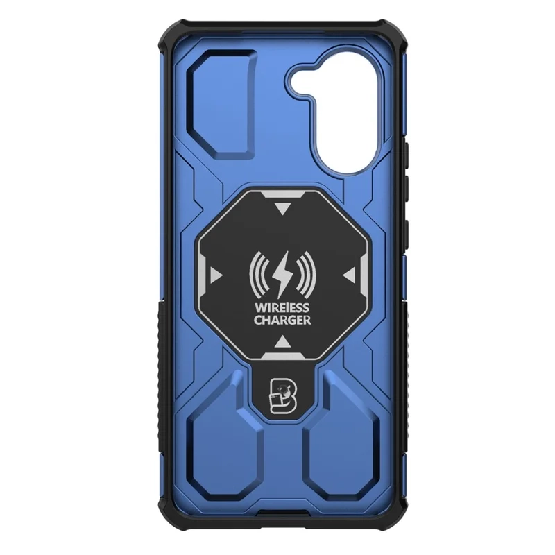 OnePlus Nord CE5 / Ace 5 Racing Hybrid Outdoor Hardcase Hülle mit MagSafe-Modul   Kickstand Aufsteller - Schwarz